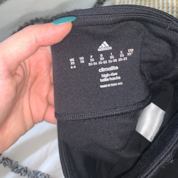 Adidas ClimaLite Leggings Black - Picture 4 of 6